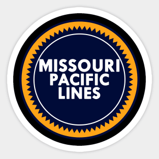 Missouri Pacific Railroad Sticker